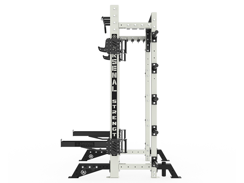 Alpha 7 Double Half Rack with Powerslide Arsenal Strength Equipment